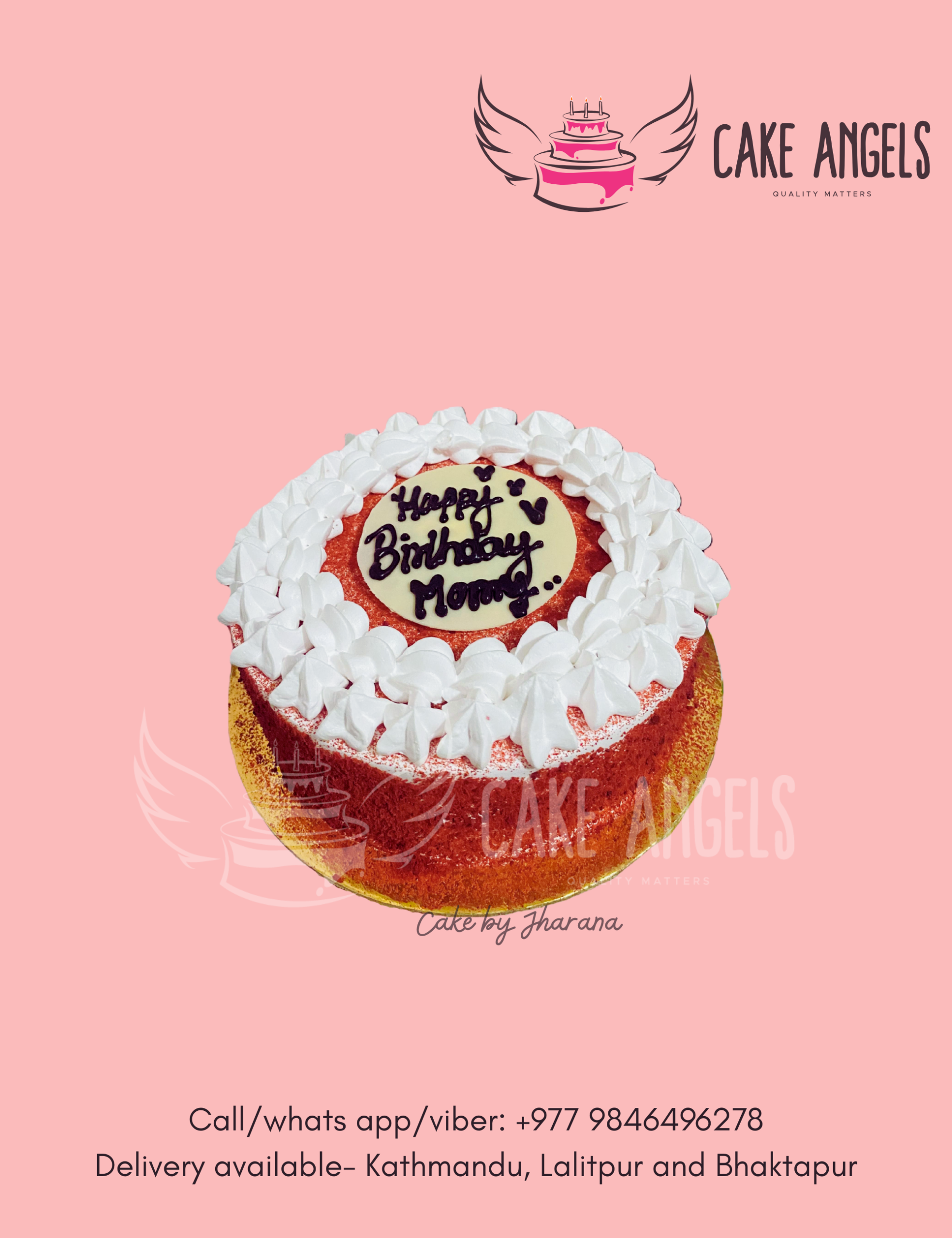 red velvet cake for birthday